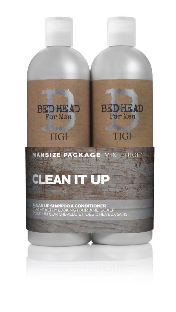 TIGI Bed Head Clean Up Tweens Sh 750 + Cond 750 ml Kondicionieriai