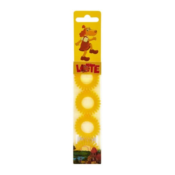 LOTTE Hair Ring Yellow PRIEDAI IR AKSESUARAI