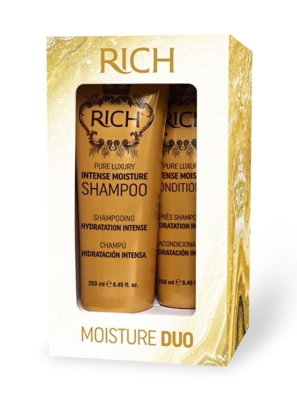 RICH Pure Luxury Moisture Duo 250+250 ml Rinkiniai