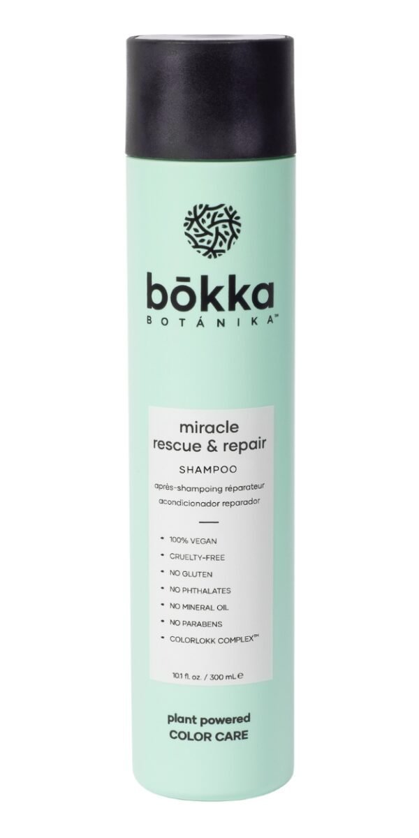 BOKKA BOTANIKA Miracle Rescue & Repair Shampoo 300 ml Šampūnai