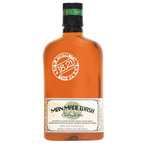 18.21 MAN MADE Wash Spiced Vanilla 532 ml Dušo želė ir muilai
