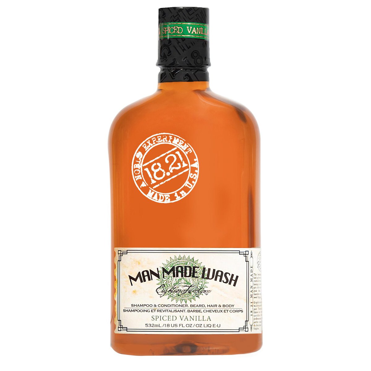 18.21 MAN MADE Wash Spiced Vanilla 532 ml