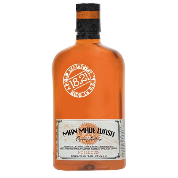 18.21 MAN MADE Wash Noble Oud 532 ml Dušo želė ir muilai